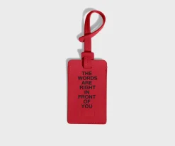 The Luggage Tag in The Words