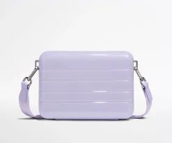 The Mini Crossbody in Glazed Lavender Haze Purple