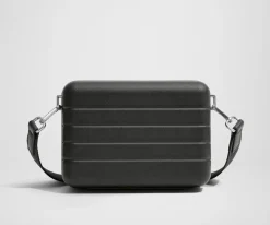 The Mini Crossbody in Jet Black