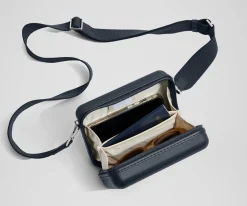 The Mini Crossbody in Navy Blue