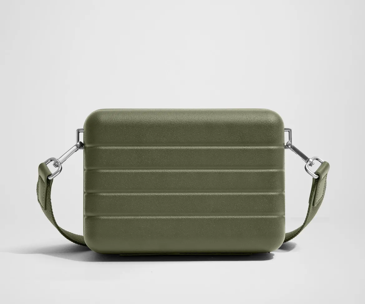 The Mini Crossbody in Olive Green