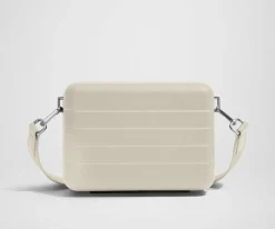 The Mini Crossbody in Salt White