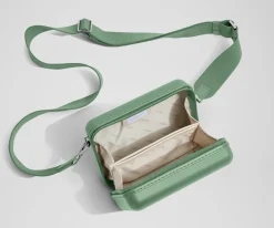 The Mini Crossbody in Sea Green