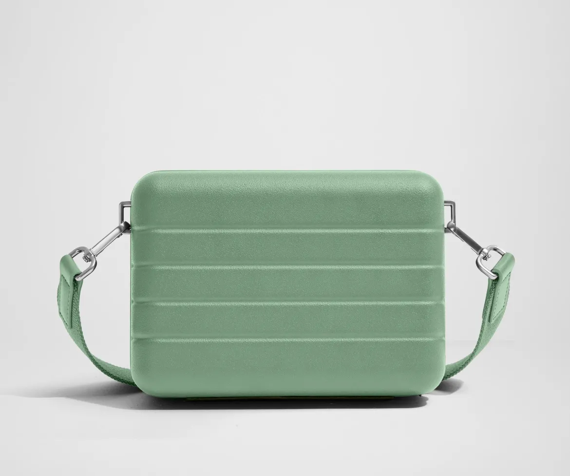 The Mini Crossbody in Sea Green