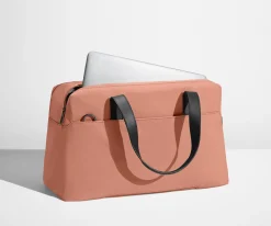 The Overnight Bag in Clay Pink