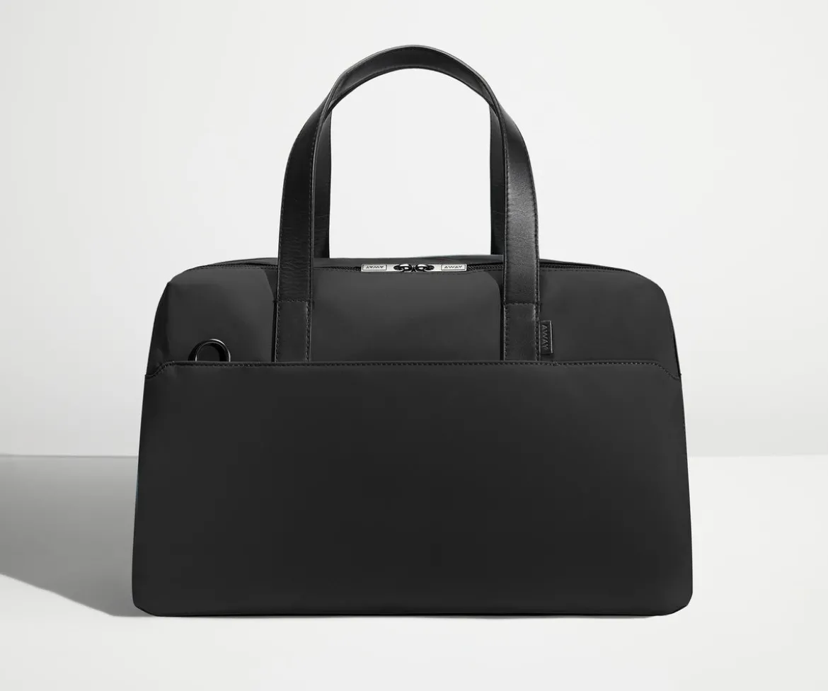 The Overnight Bag in Jet Black