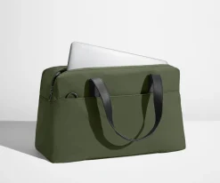 The Overnight Bag in Olive Green