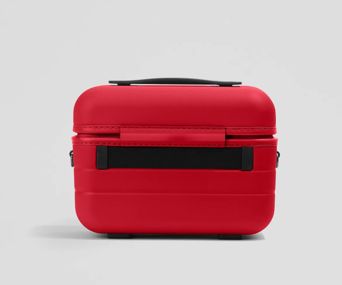 The Train Case in Cherry Red