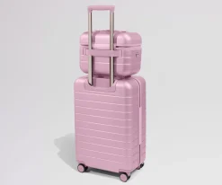 The Train Case in Glacial Pink