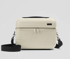 The Train Case in Salt White