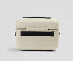 The Train Case in Salt White
