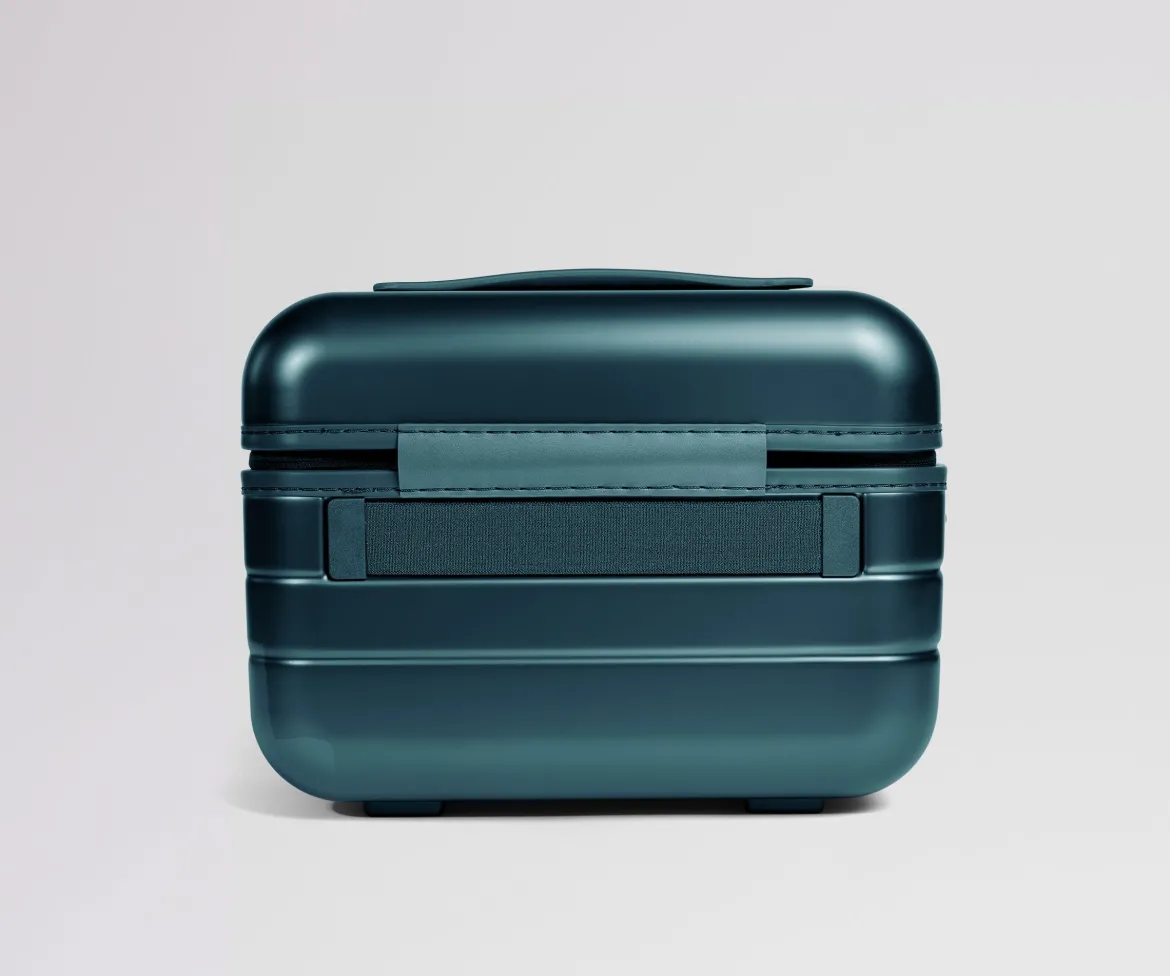 The Train Case in Stormy Teal