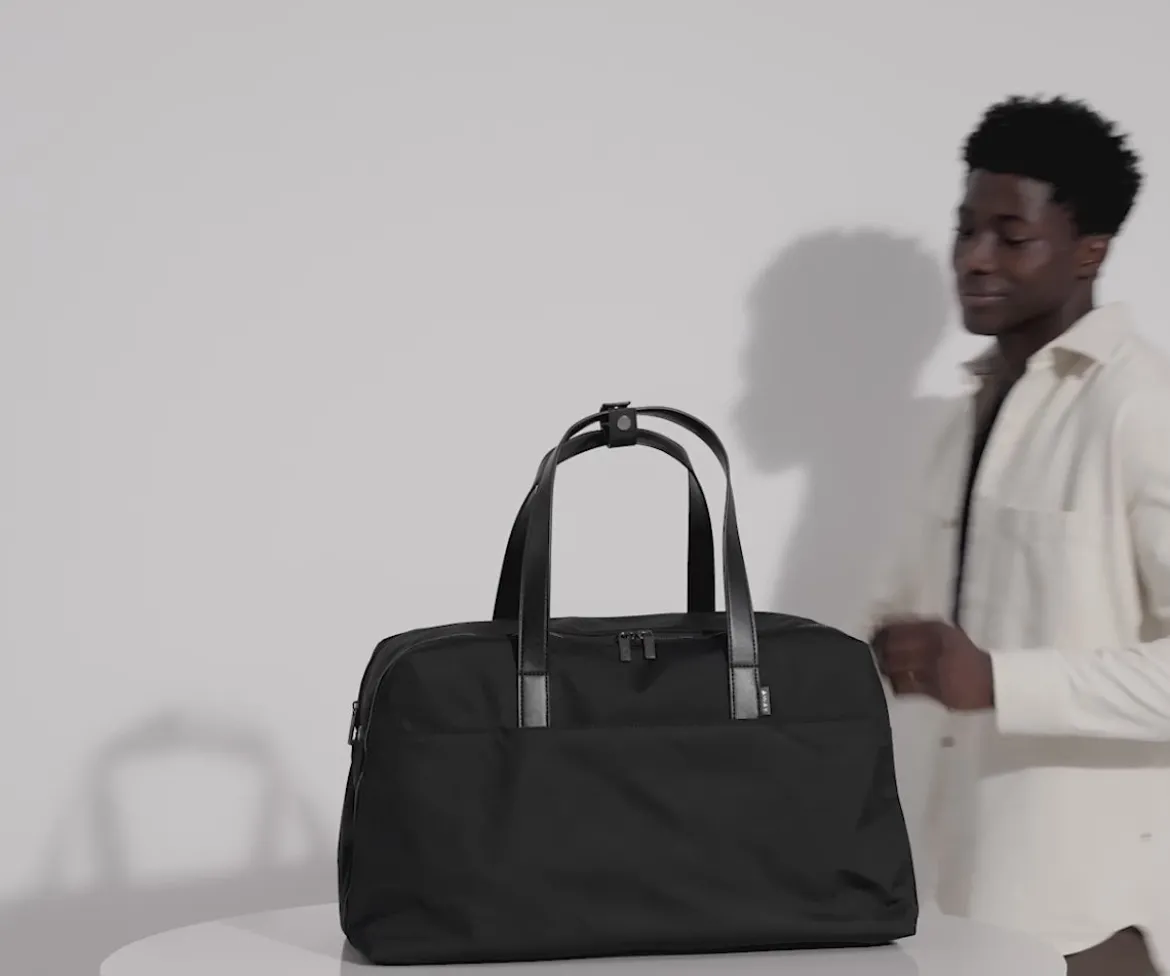 The Weekender in Jet Black